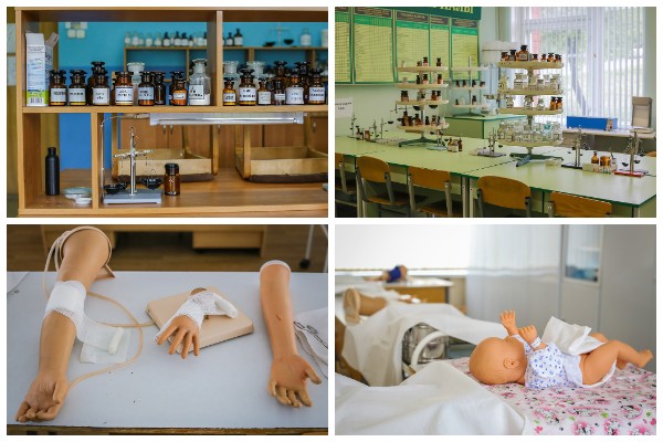 Студенты медицинского колледжа