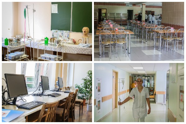 Студенты медицинского колледжа