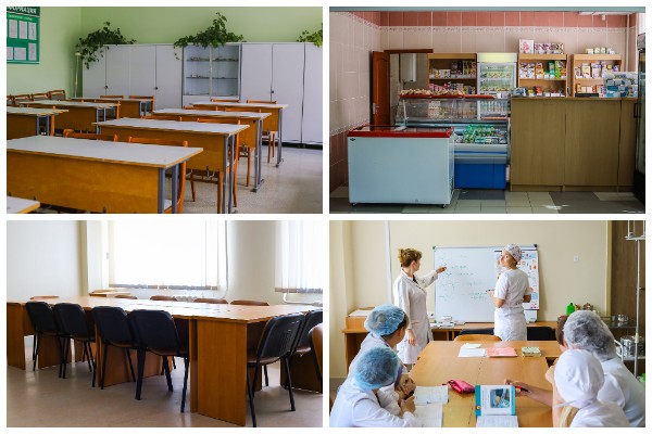 Студенты медицинского колледжа